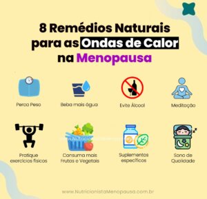 remédio caseiro para calor da menopausa 8 opções